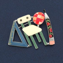 Load image into Gallery viewer, Taratata Gomme Brooch. 03202-10M