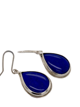 Load image into Gallery viewer, Sterling Silver and Tear Gemstone Delia Earrings J465