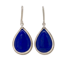 Load image into Gallery viewer, Sterling Silver and Tear Gemstone Delia Earrings J465