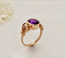 Load image into Gallery viewer, 9ct Gold Gemstone Lace Ring J346