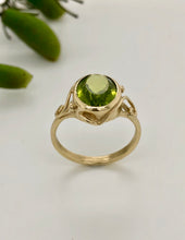 Load image into Gallery viewer, 9Ct Gold Gemstone 'Harker' Ring. J8