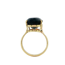 Load image into Gallery viewer, 9ct Yellow Gold London Blue Topaz Ring. GA-480
