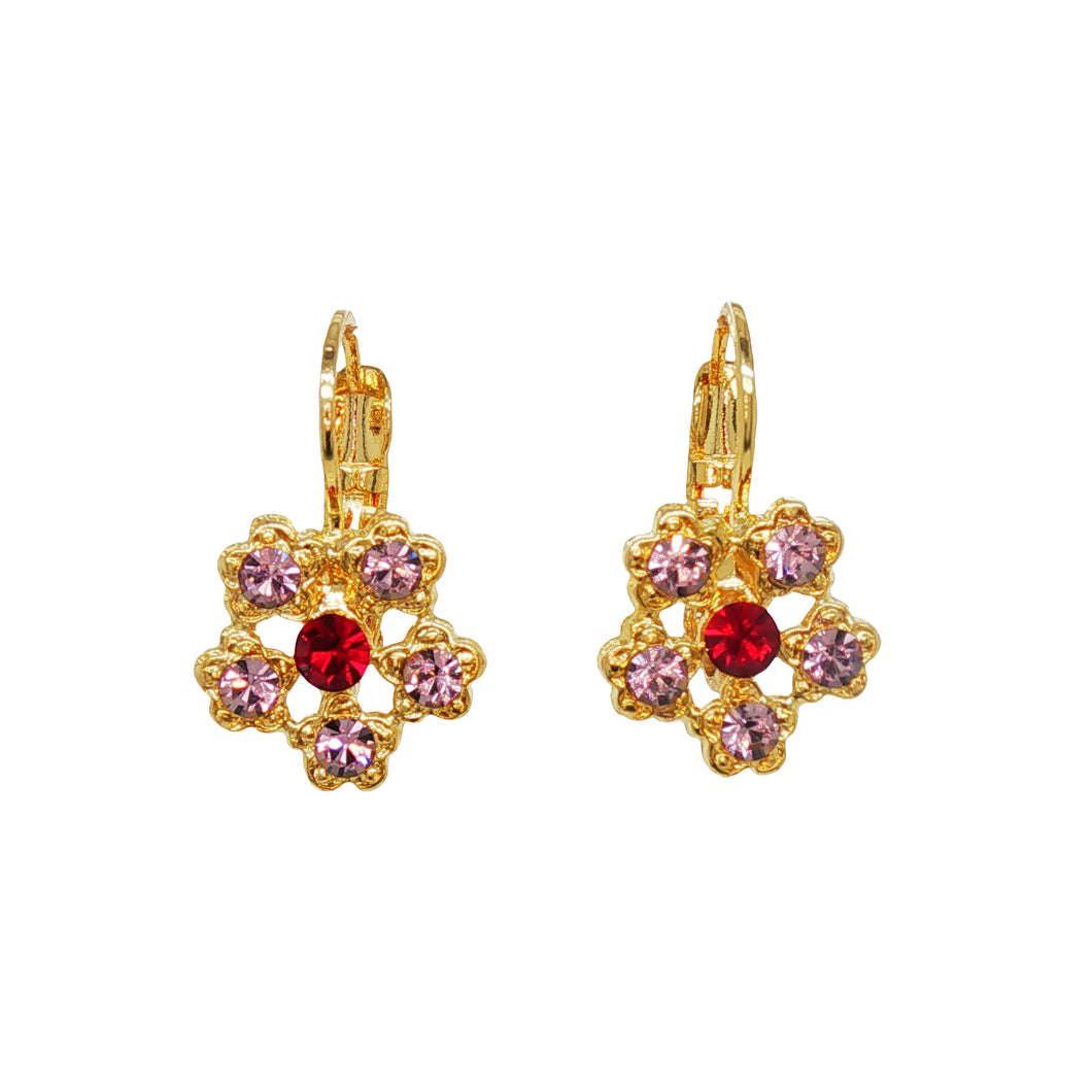 Mariana Cranberry Crush Earrings. 1502/1 6010