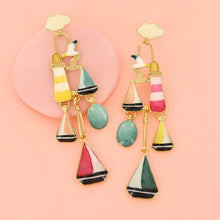 Load image into Gallery viewer, Taratata Hoirzon Stud Earrings. 06945-20M

