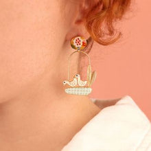 Load image into Gallery viewer, Taratata Plume Stud Earrings. 11907-20M
