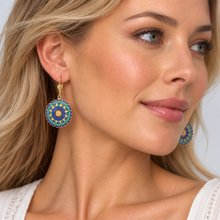 Load image into Gallery viewer, Au bout des Rêves Notre Dame Earrings. 18351D-01/05
