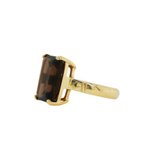 Load image into Gallery viewer, 9ct Yellow Gold Smokey Quartz Ring. GA-492
