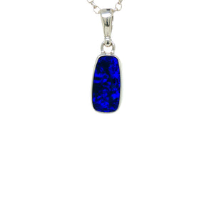 Sterling Silver Coober Pedy Opal Pendant. GA-502