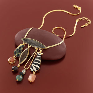 Taratata Zebra Necklace. 04107-20M