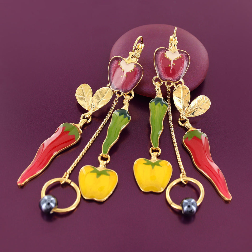 Taratata Paprika Earrings. 12704-20M