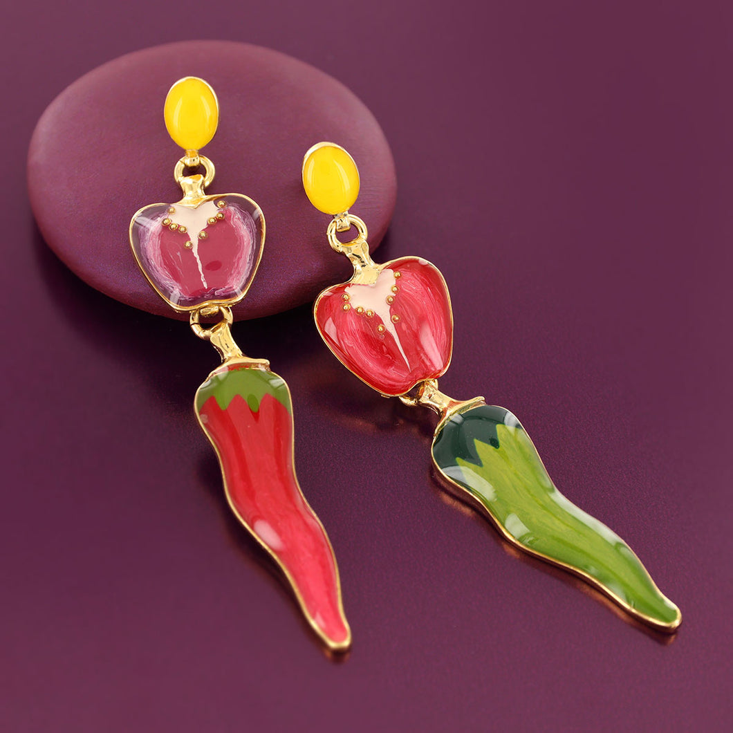 Taratata Paprika Stud Earrings. 12902-20M