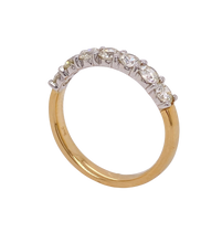Load image into Gallery viewer, 9ct White and Yellow Gold Diamond Ring. CYR1649
