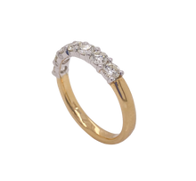 Load image into Gallery viewer, 9ct White and Yellow Gold Diamond Ring. CYR1649
