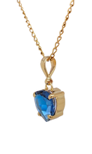 Load image into Gallery viewer, 9ct Yellow Gold London Blue Topaz pendant. GA-393
