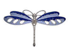 Load image into Gallery viewer, Au bout des Réves Libellule Gravée Brooch. 07764-54/55
