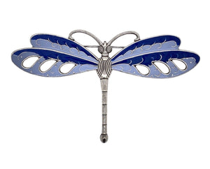 Au bout des Réves Libellule Gravée Brooch. 07764-54/55