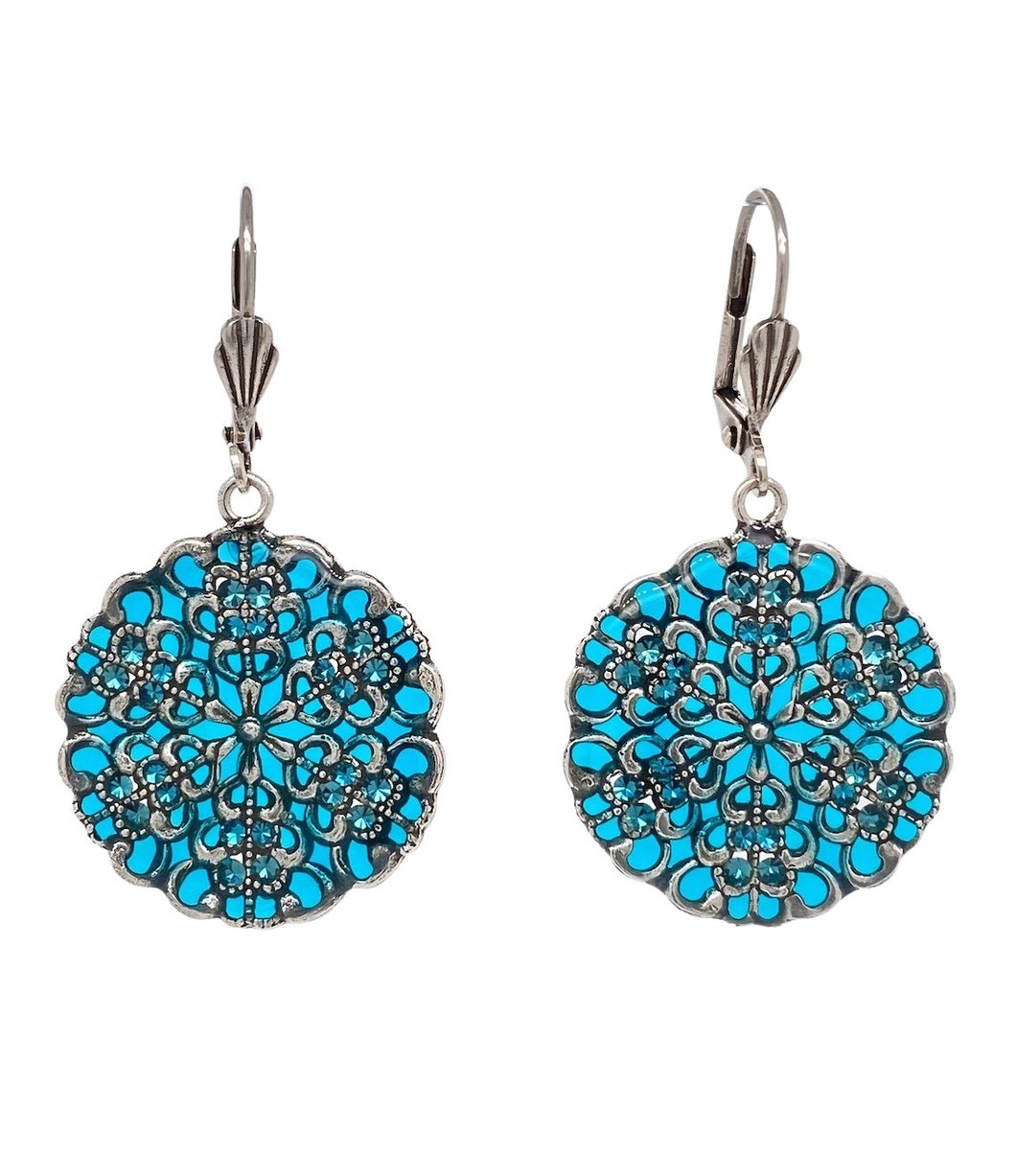 Au bout des Réves Fleuries Earrings. 5460-18-05