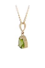 Load image into Gallery viewer, 9ct Yellow Gold Peridot Pendant. GA-414
