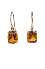 Load image into Gallery viewer, 9ct Yellow Gold Citrine Earrings. GA-421
