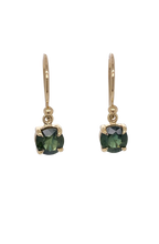 Load image into Gallery viewer, 9ct Yellow Gold Australian Sapphire Earrings. GA-418
