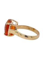 Load image into Gallery viewer, 9ct Yellow Gold Citrine Heart Ring. GA-429
