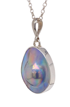 Load image into Gallery viewer, Sterling Silver Blister Pearl Pendant. GA-463
