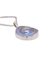 Load image into Gallery viewer, Sterling Silver Blister Pearl Pendant. GA-463

