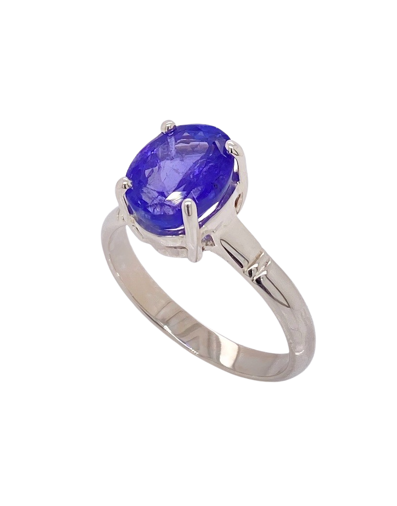 Sterling Silver Tanzanite Ring. GA-453