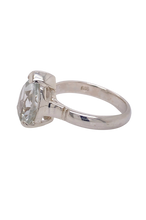 Load image into Gallery viewer, Sterling Silver White Topaz Ring. GA-444
