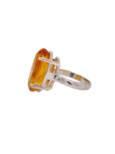 Load image into Gallery viewer, Sterling Silver Citrine Ring. GA-445
