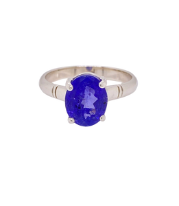 Sterling Silver Tanzanite Ring. GA-453