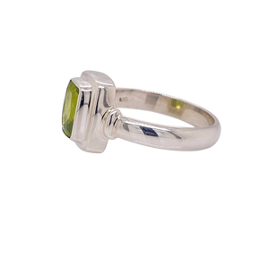 Sterling Silver Peridot Ring. GA-455