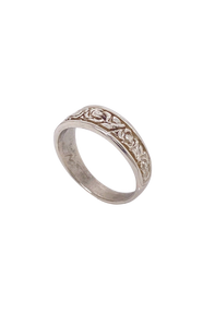 Sterling Silver Roses Ring. J13S