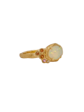 Load image into Gallery viewer, 9ct Yellow Gold Opal and Multi Gemstone Ring. MMS10174A
