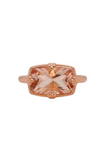 Load image into Gallery viewer, 9ct Yellow Gold Morganite Ring. MM2813M
