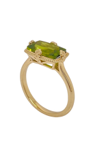 Load image into Gallery viewer, 9ct Yellow Gold Peridot Ring. MM2813P
