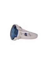 Load image into Gallery viewer, Sterling Silver London Blue Topaz Ring. HIM71
