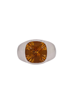 Load image into Gallery viewer, Sterling Silver Citrine Ring. HIM90
