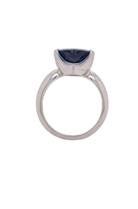 Sterling Silver London Blue Topaz Ring. HIM80