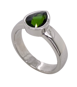 Sterling Silver Tourmaline Ring. HIM110