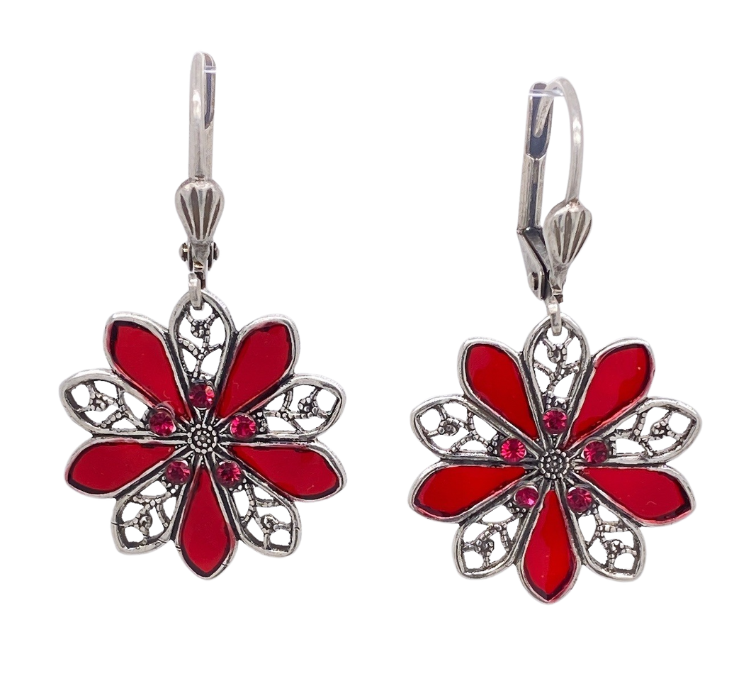 Au bout des Rêves Dahlia Earrings. 18703-02