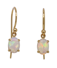 Load image into Gallery viewer, 9Ct Yellow Gold Opal Earrings. GA-338
