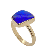 Load image into Gallery viewer, 9Ct Yellow Gold Boulder Opal Ring. GA-339
