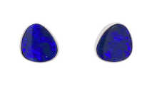 Load image into Gallery viewer, Sterling Silver Opal Stud Earrings. GA-349
