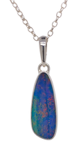 Load image into Gallery viewer, Sterling Silver Opal Pendant. GA-353
