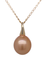 Load image into Gallery viewer, 9ct Yellow Gold South Sea Pearl Pendant. EP8
