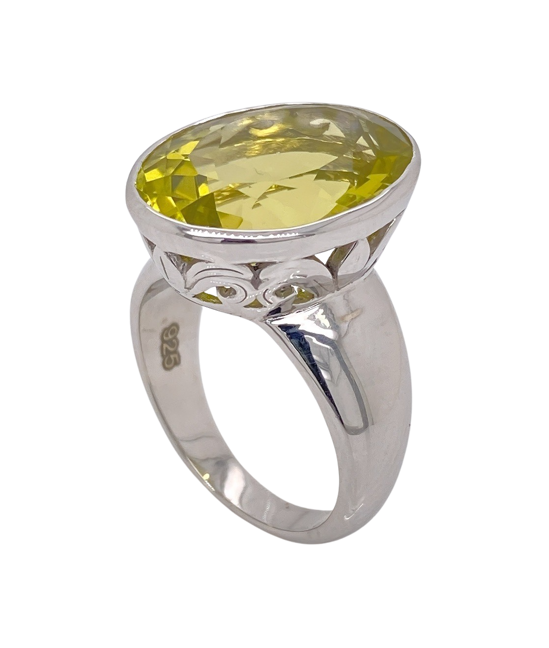 UPALA Lemon Quartz Pentagon EternityRing 【公式通販】 UPALA Lemon Quartz Pentagon EternityRing 【公式通販】