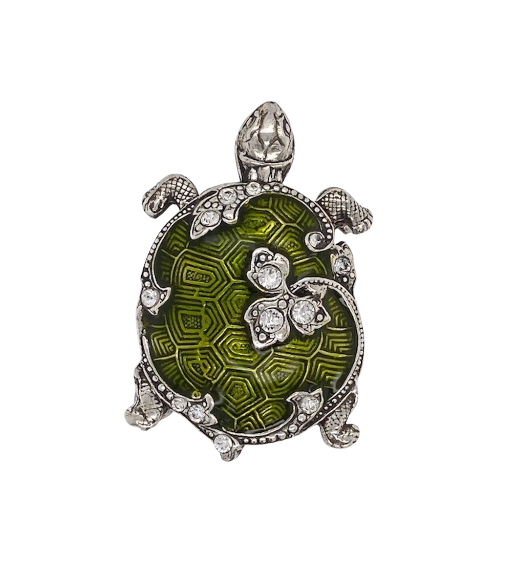 Au bout des Réves Tortue Brooch. 07765-08