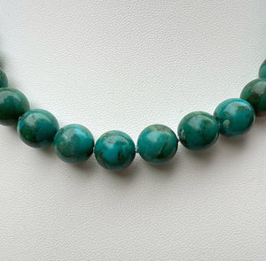 Sterling Silver Turquoise Necklace. JT1