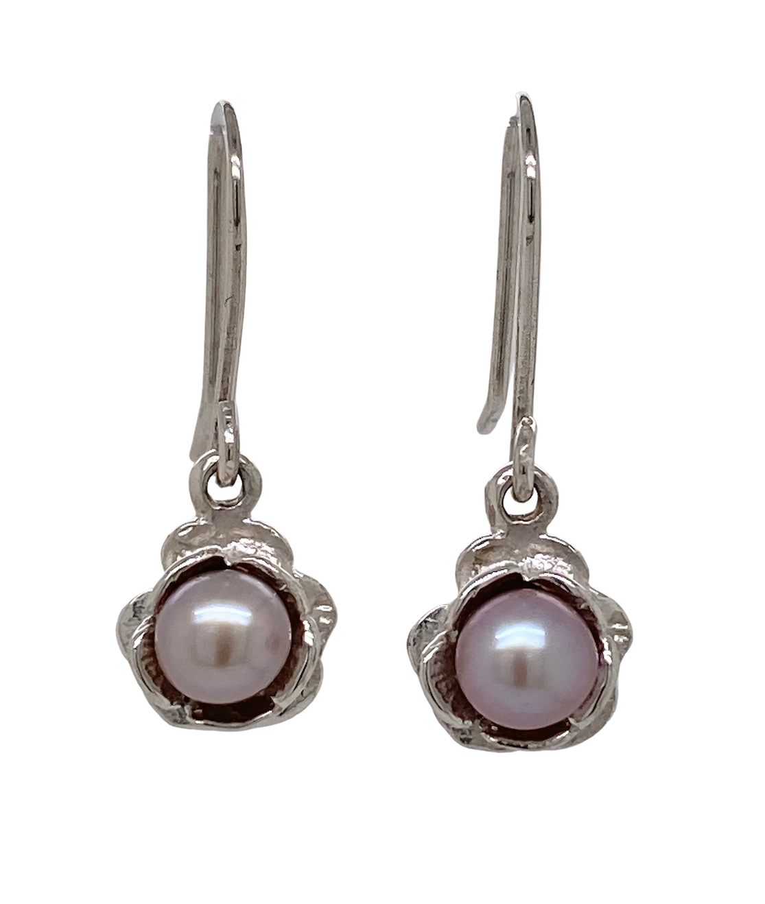 Contemporary Pearl Earrings  Australian Made